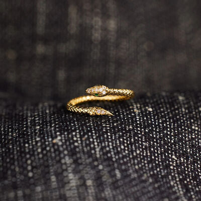 Guld Slange Twist Ring