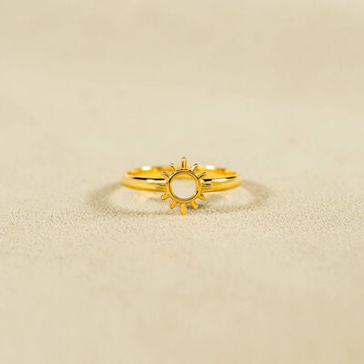 Guld Solstråle Ring