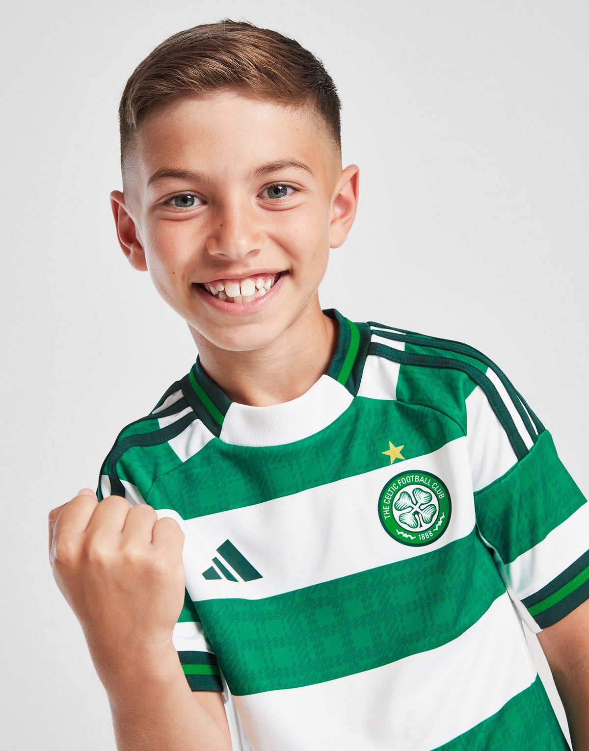 Kit da calcio casalingo Celtic Kids 2025/2026