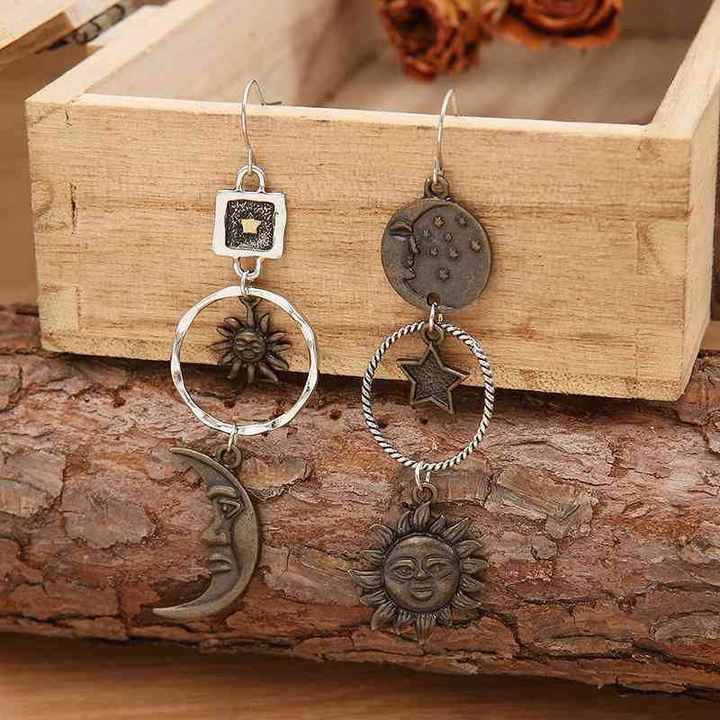 Himmellegeme Dangle Hoops