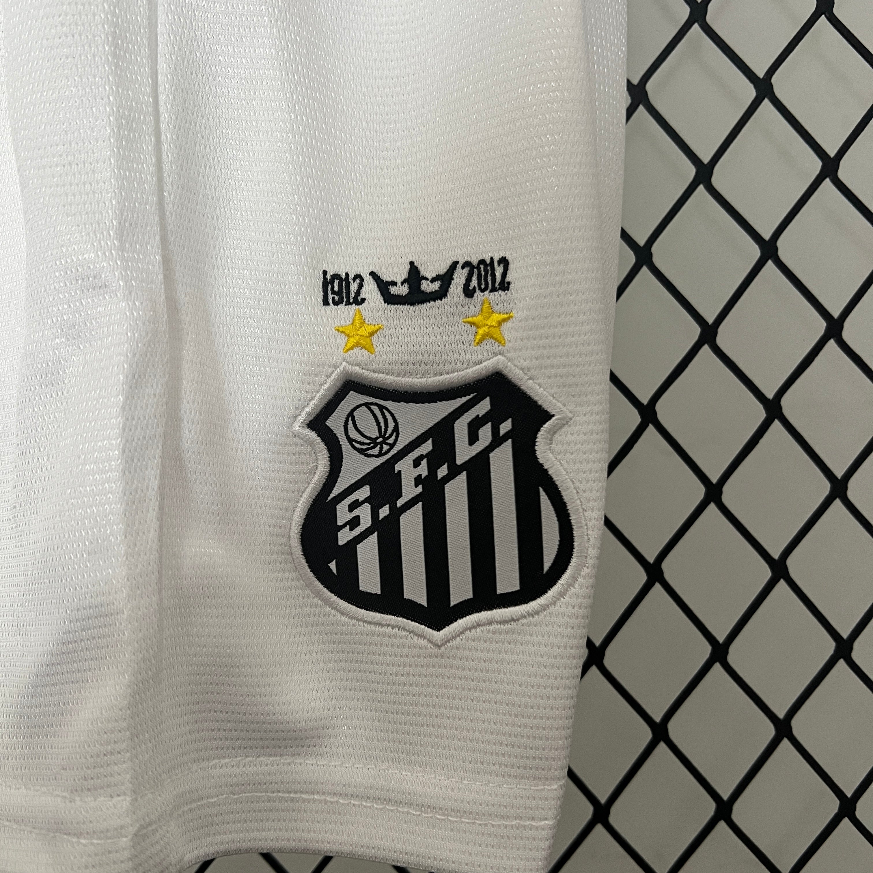 2011/12 Santos Retro-Fußballtrikot für Kinder