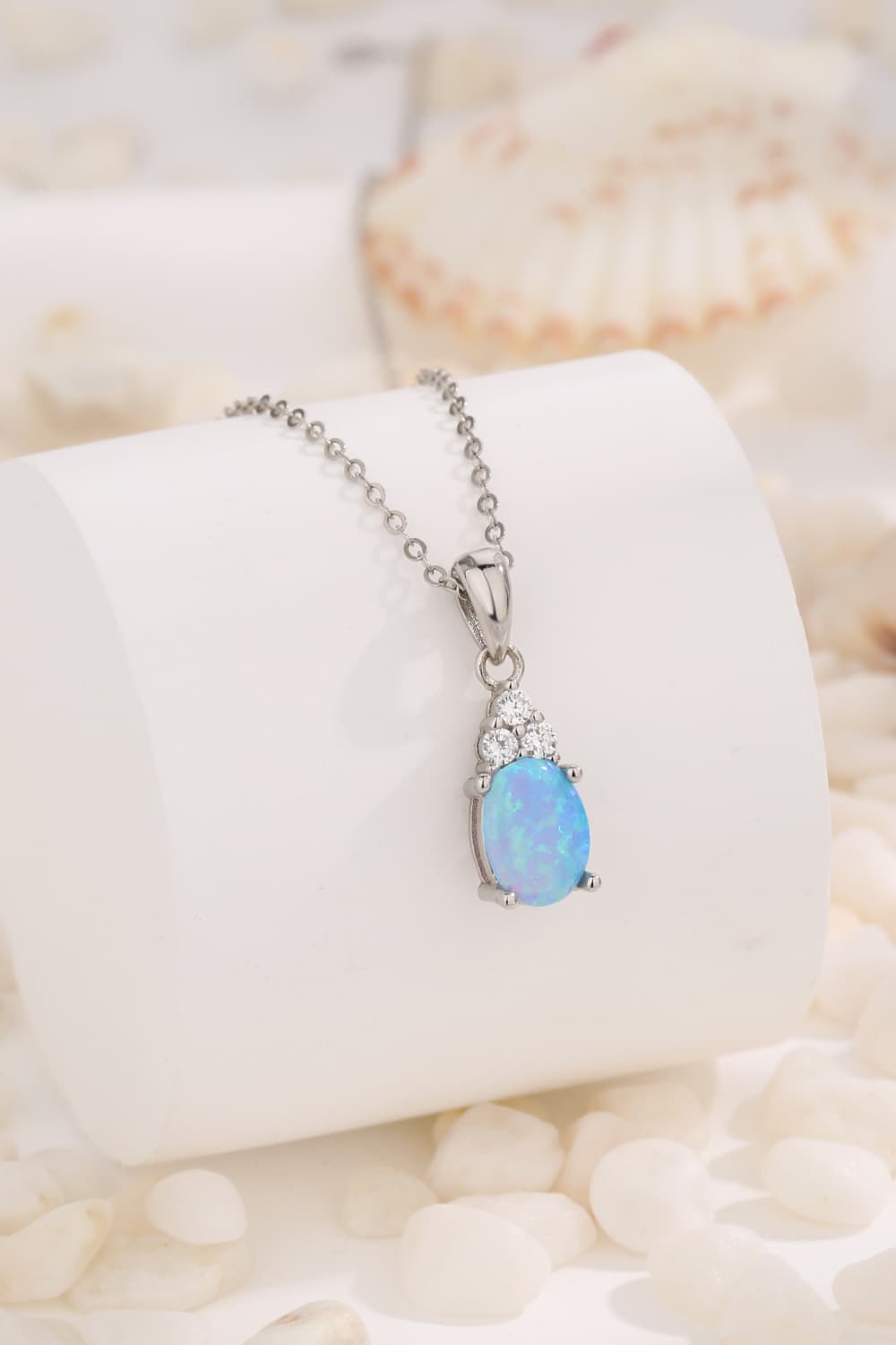 Centered Opal Pendant