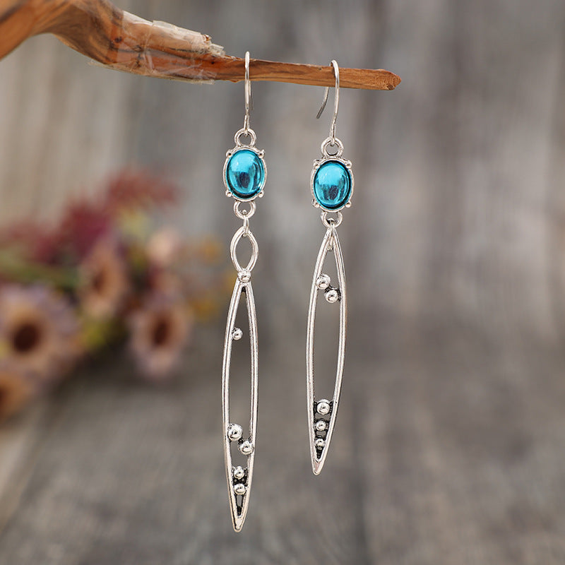 Asymmetric Crystal Earrings
