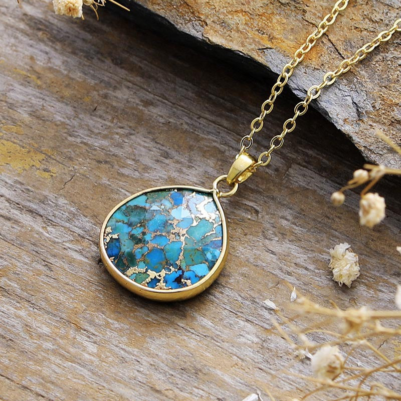 Collana a catena turchese