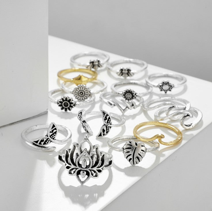 Multi-Shape Ring Assortment