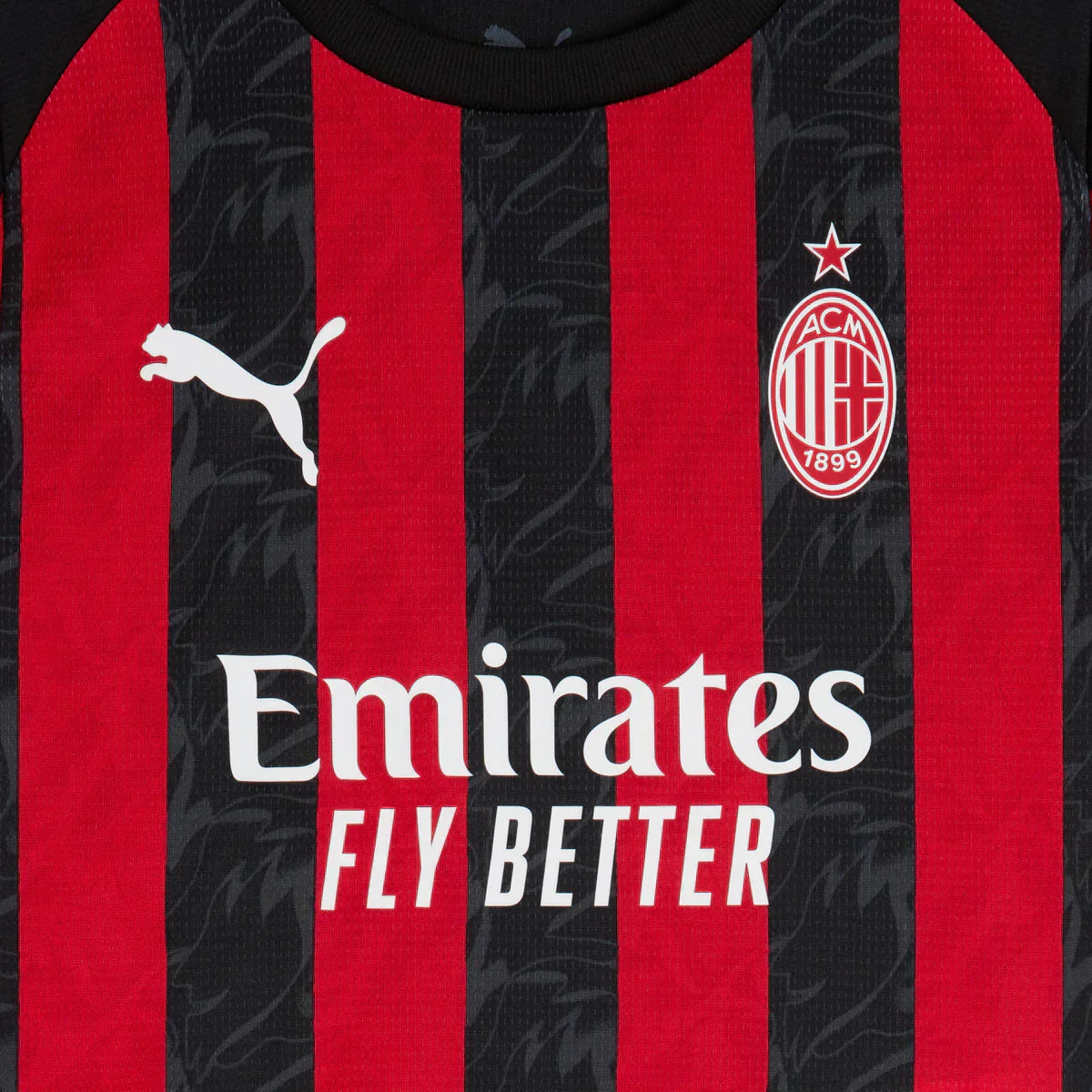 Kit da calcio per bambini AC Milan 2025/26 - Casa