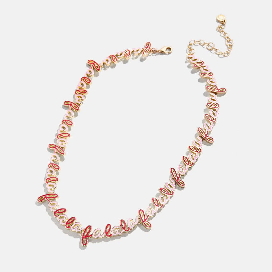 Guldperle Rhinestone Kæde