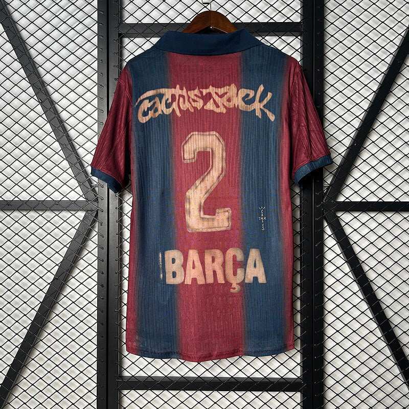 FC Barcelona Travis Skelet Skjorte – Spiller Version