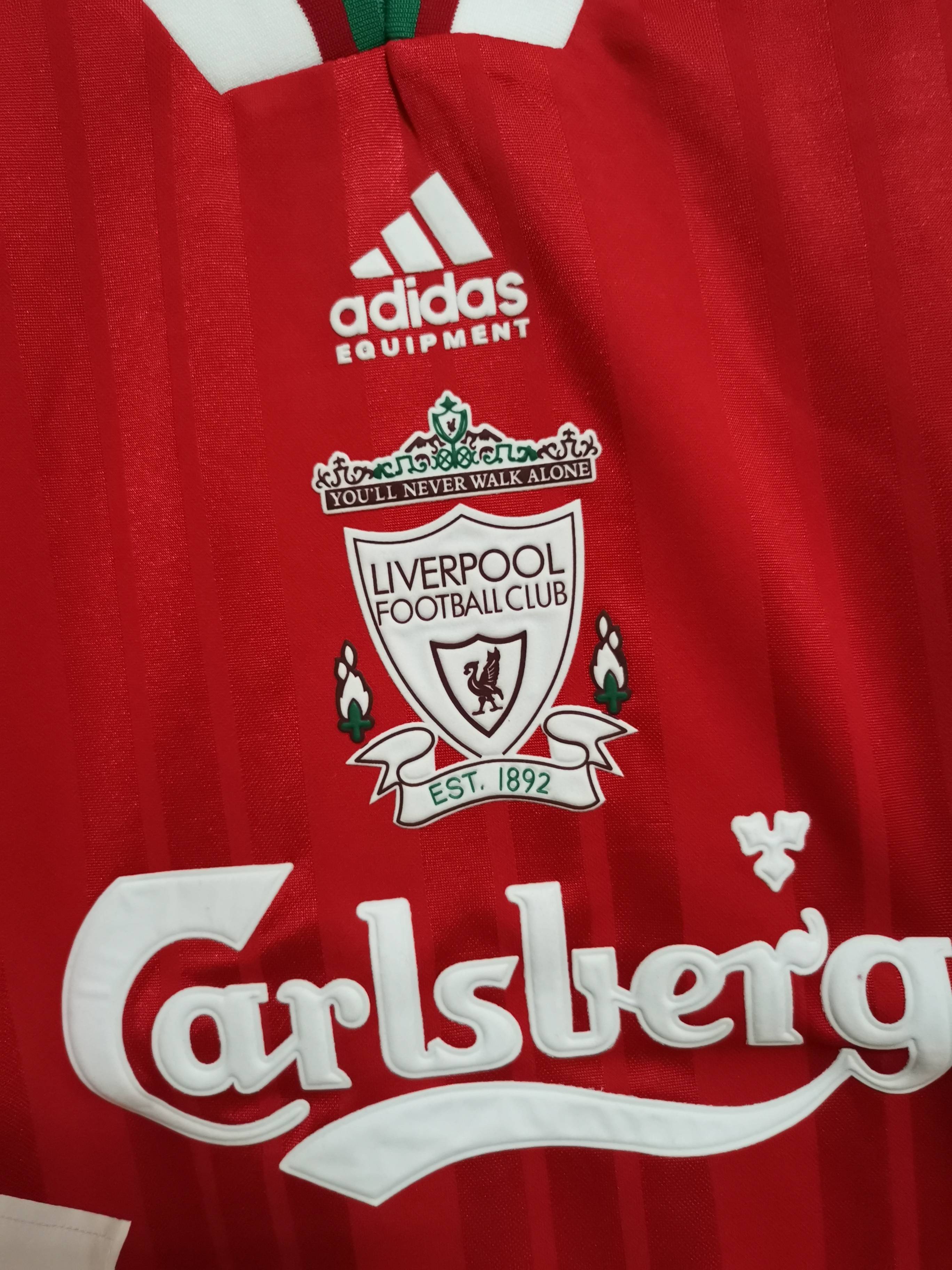 1993–1995 Liverpool Retro Langarmtrikot