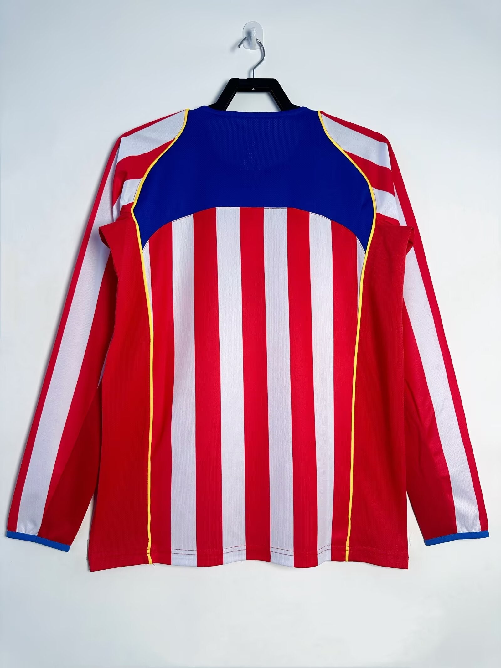 2004/05 Athletico Madrid shirt met lange mouwen voor thuiswedstrijd