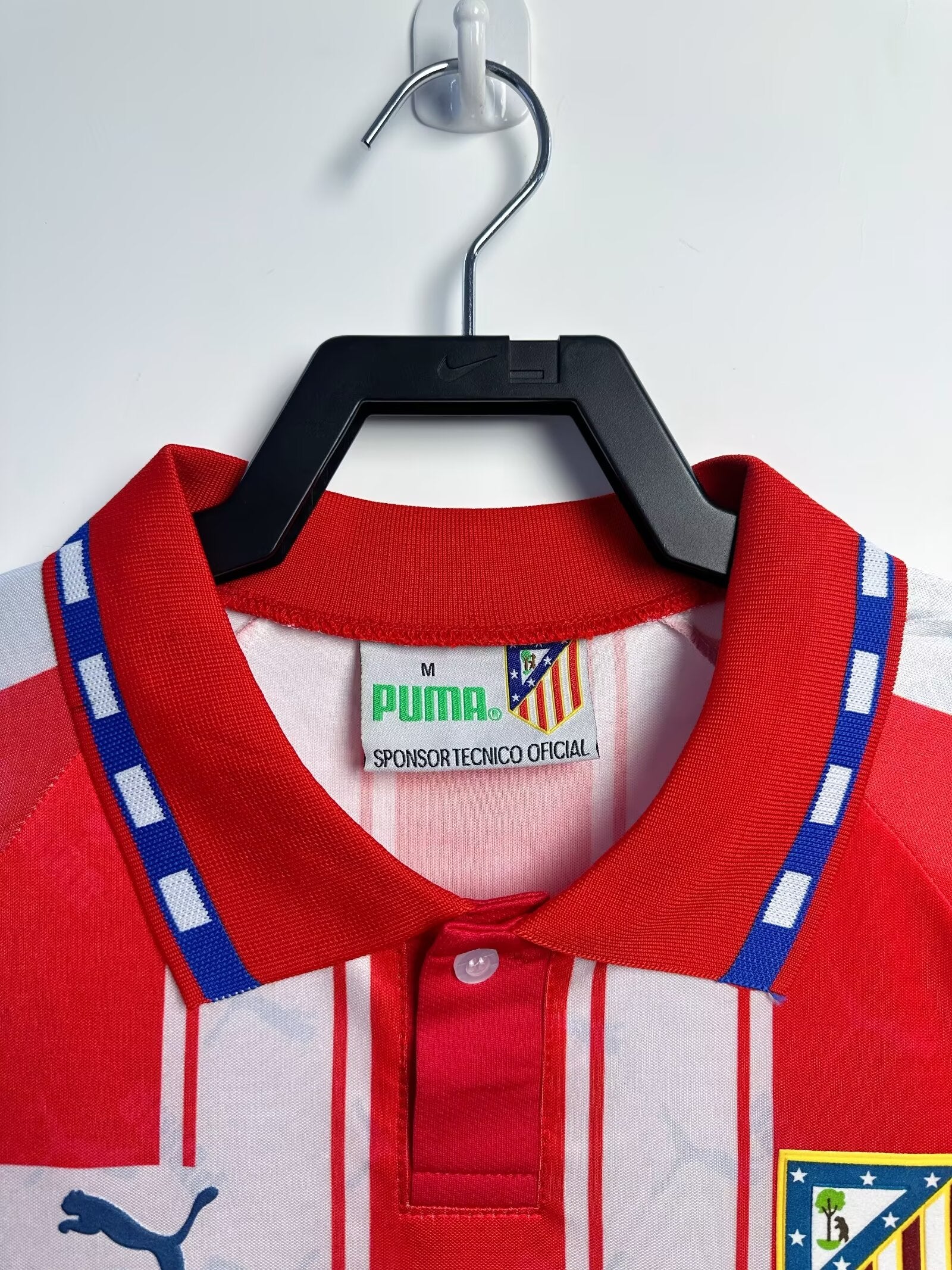 1994-95 Athletico Madrid Langarm-Heimtrikot