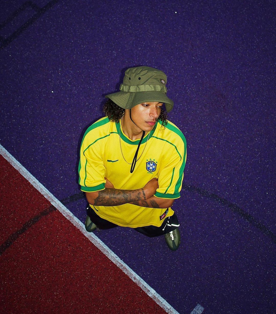 1998 Brasilien Retro Skjorte