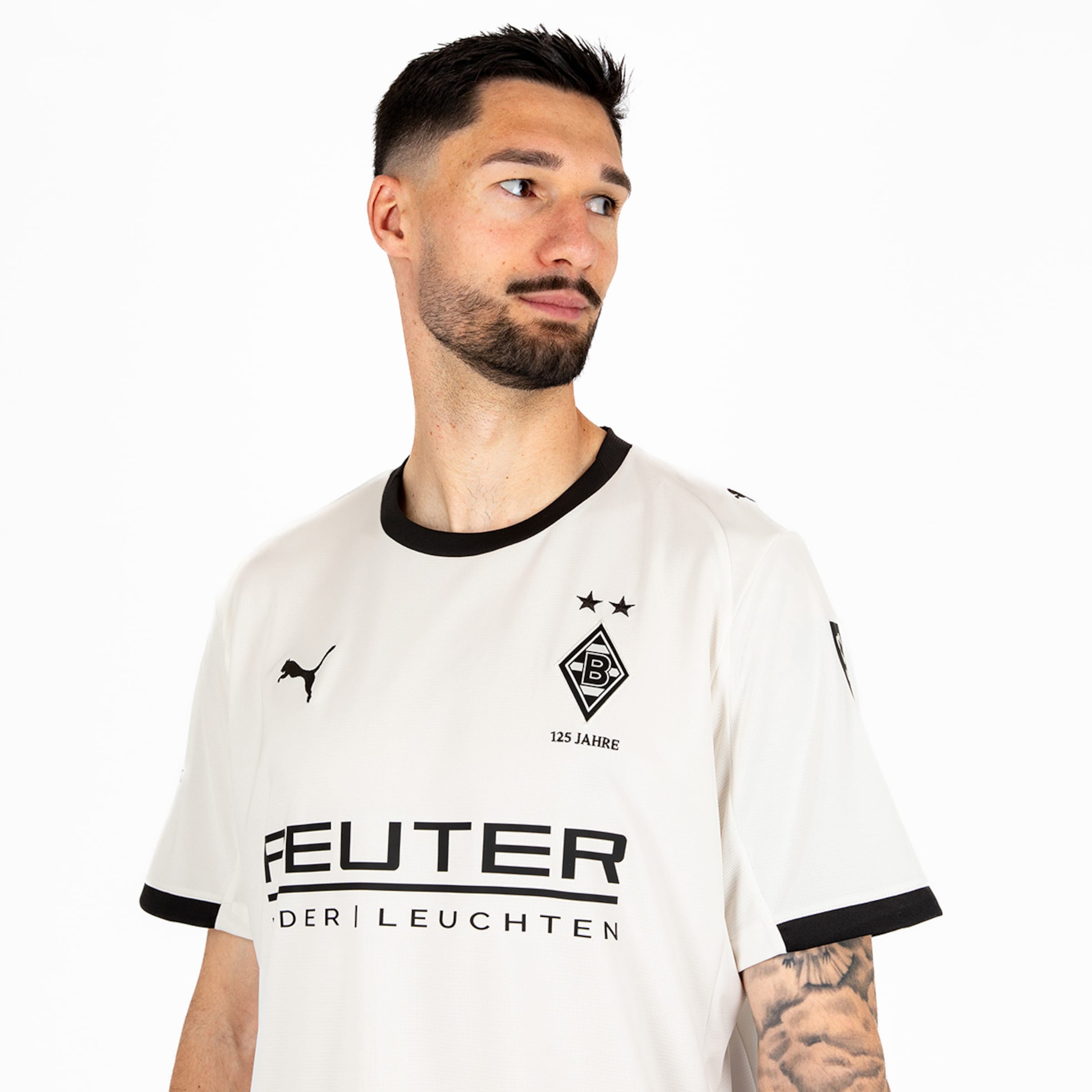 2025/26 Borussia Mönchengladbach Hjemme Trøje