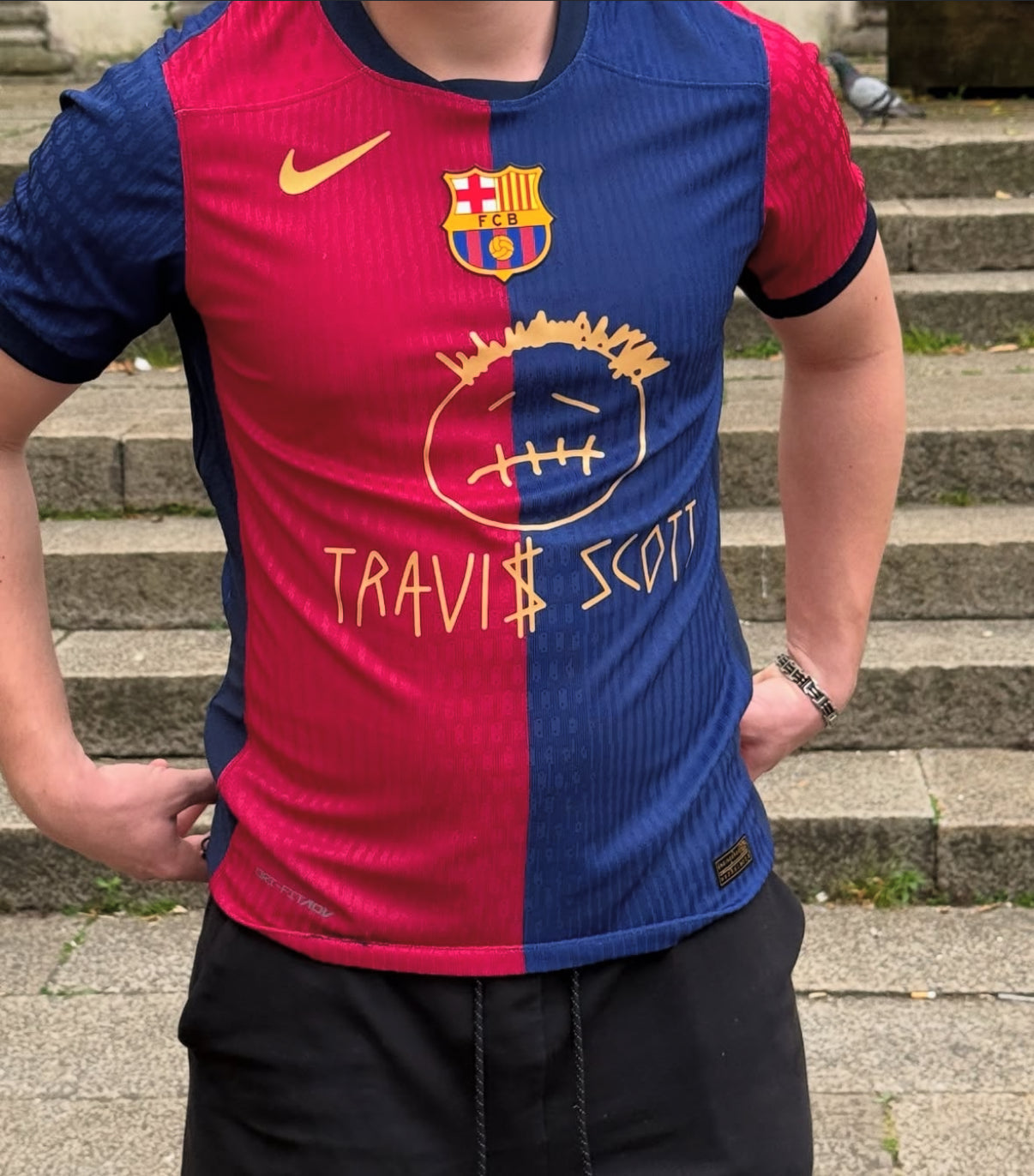 Camiseta FC Barcelona x Travis Scott – El Clásico Edición Limitada