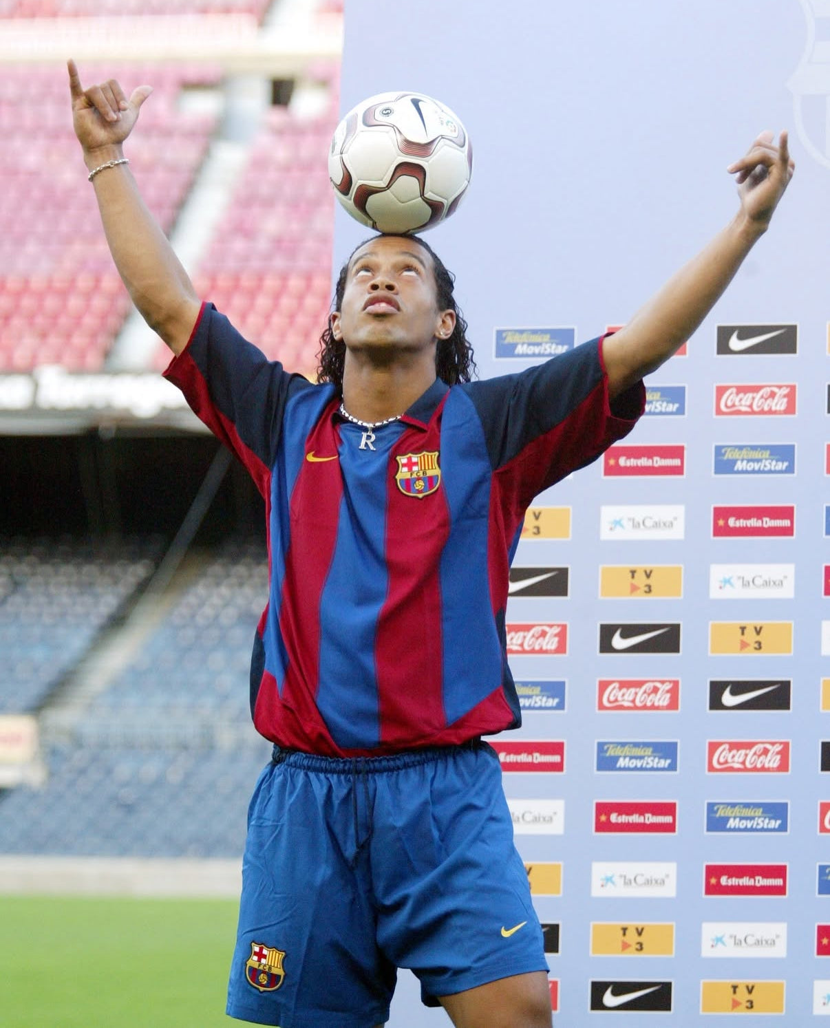 2003-04 FC Barcelona Retro-Trikot