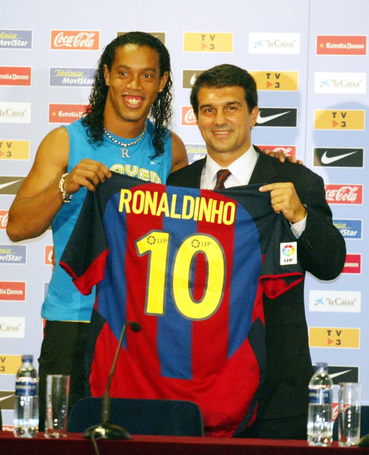 2003-04 FC Barcelona Retro-Trikot