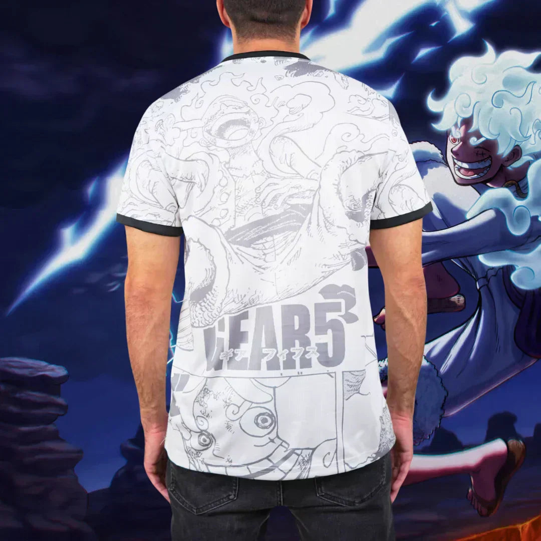 Camiseta de One Piece de Japón 2024/25 - Edición Gear 5
