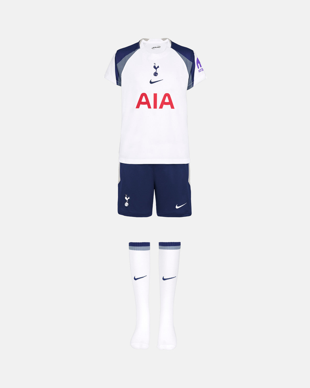 Kit de fútbol infantil del Tottenham para local 2025/2026