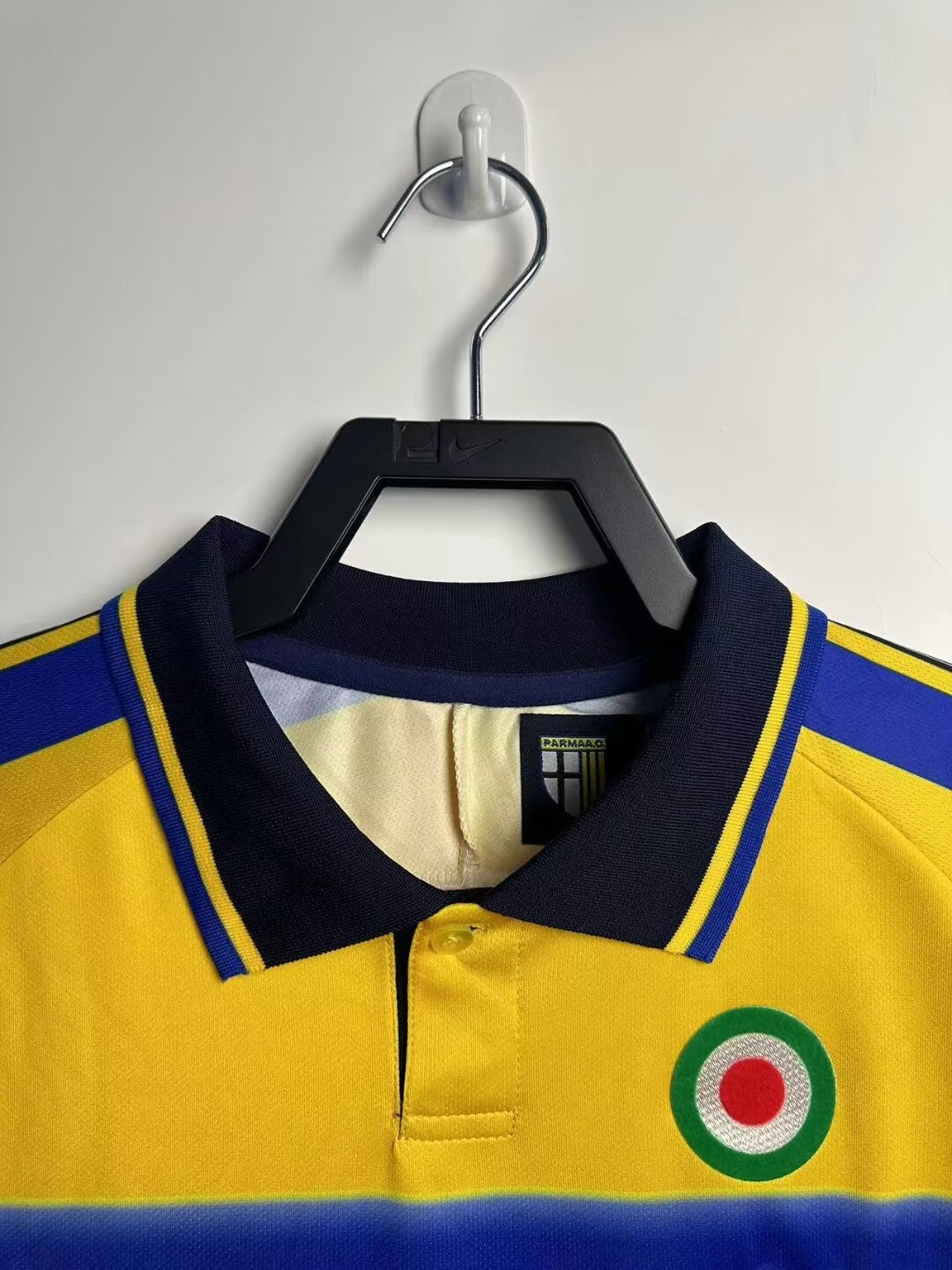 1999/00 Parma AC langærmet hjemmebane trøje