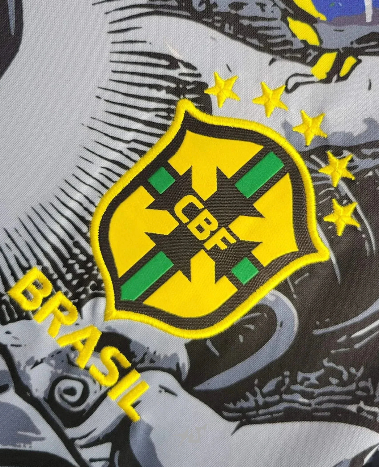 Camiseta de Jesús Corteiz de Brasil 2024 - Edición limitada negra