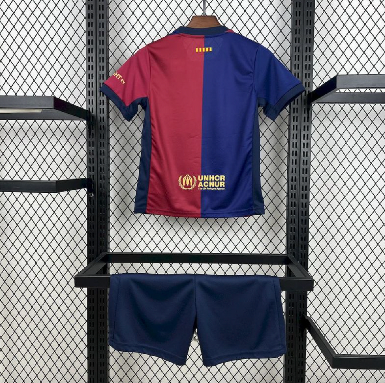 Kit da calcio Away per bambini FC Barcelona × Travis Scott