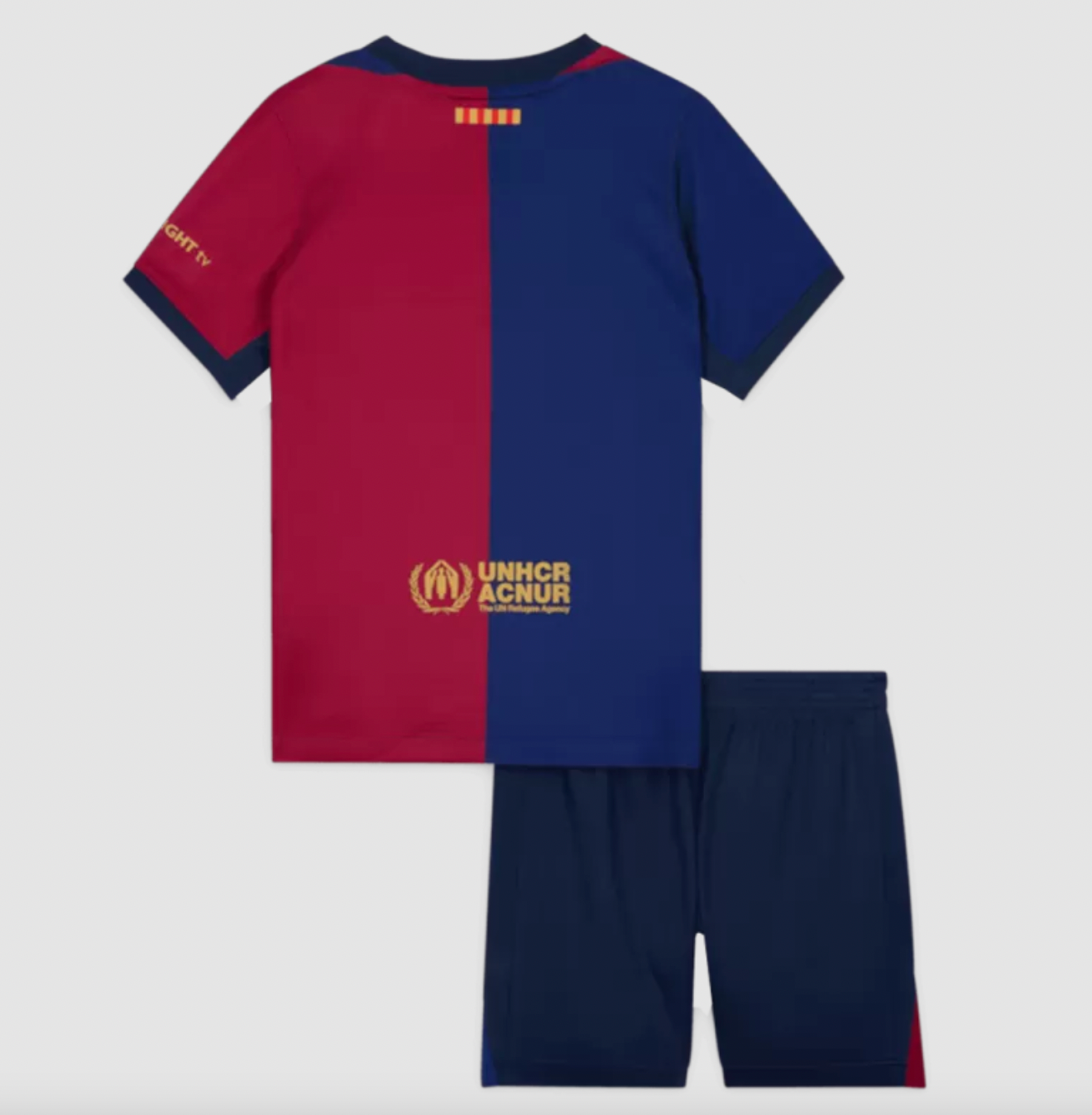 Kit da calcio Away per bambini FC Barcelona × Travis Scott