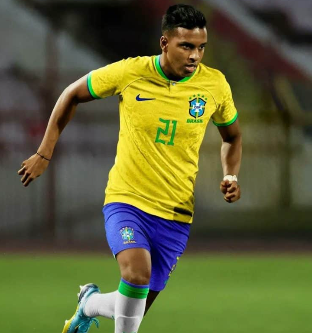 Maglia Casa Brasile 2022/23 Squadra Nazionale Coppa del Mondo