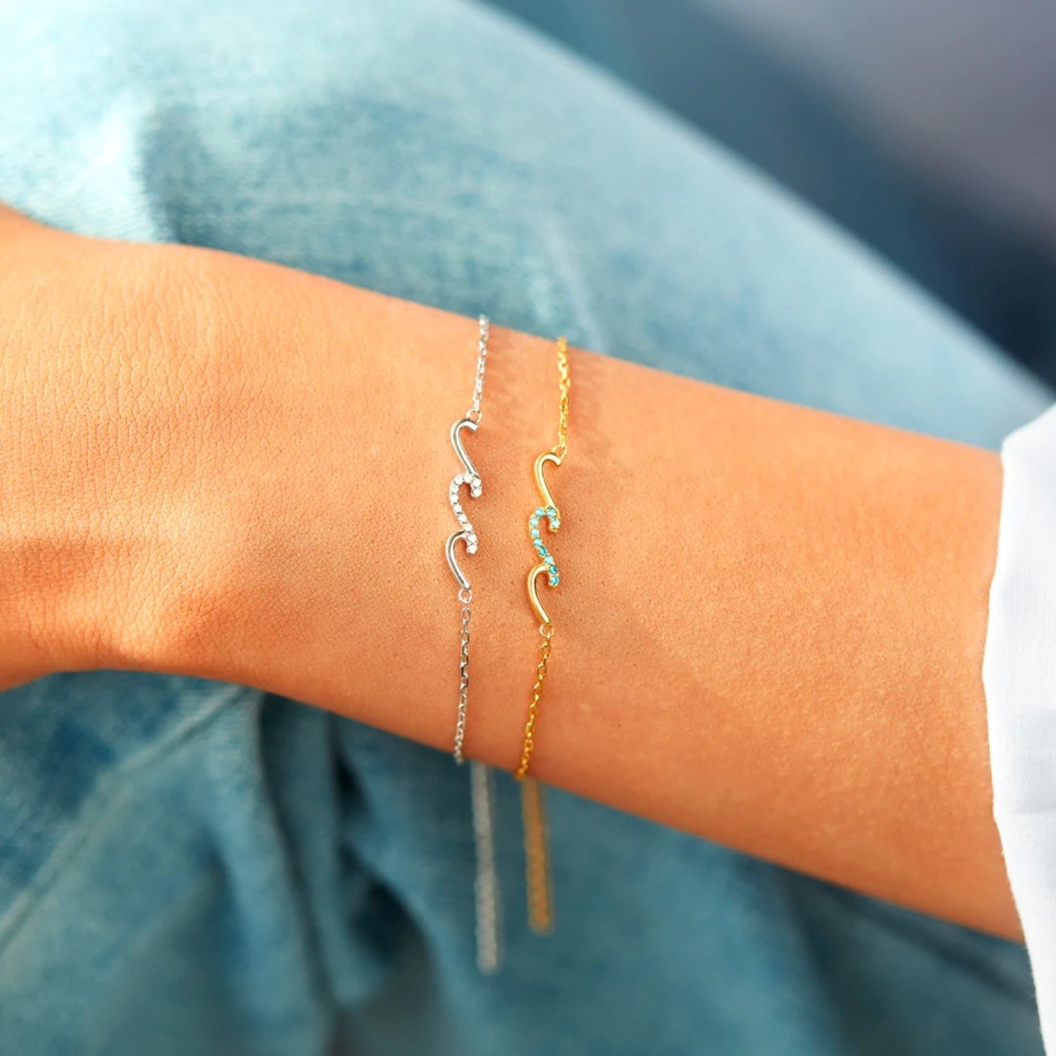 Zircon Sølv Armbånd
