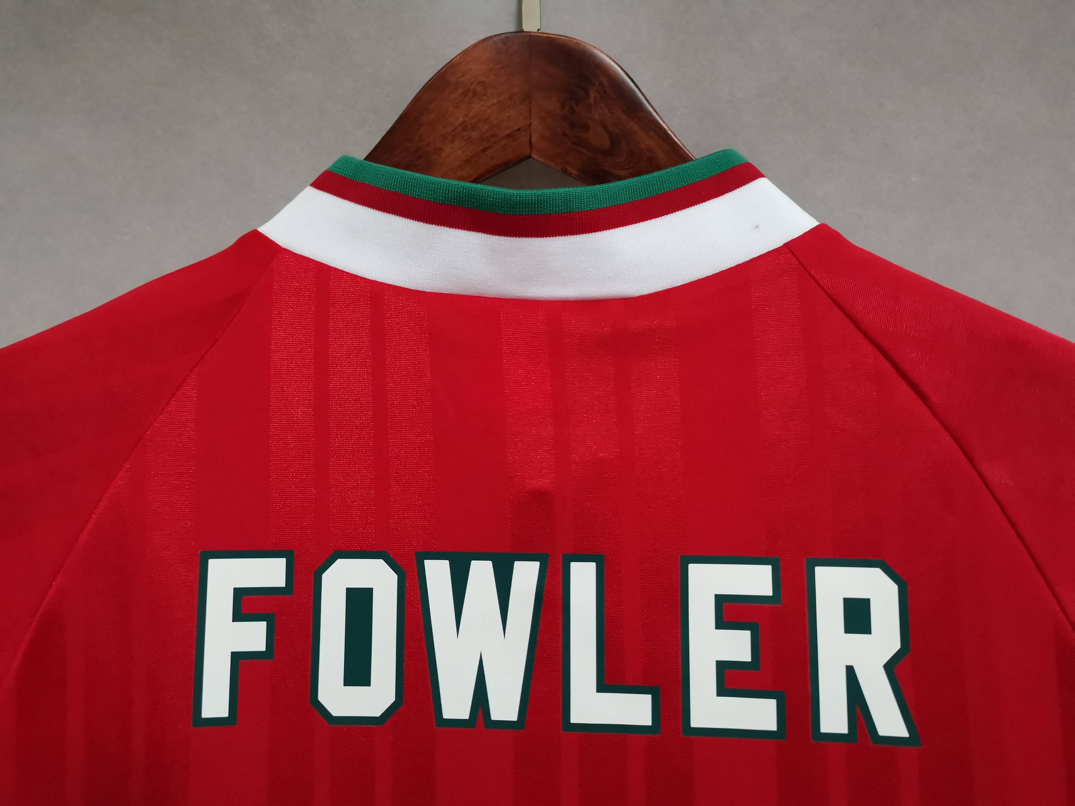 Maglia a maniche lunghe retrò Liverpool 1993-1995