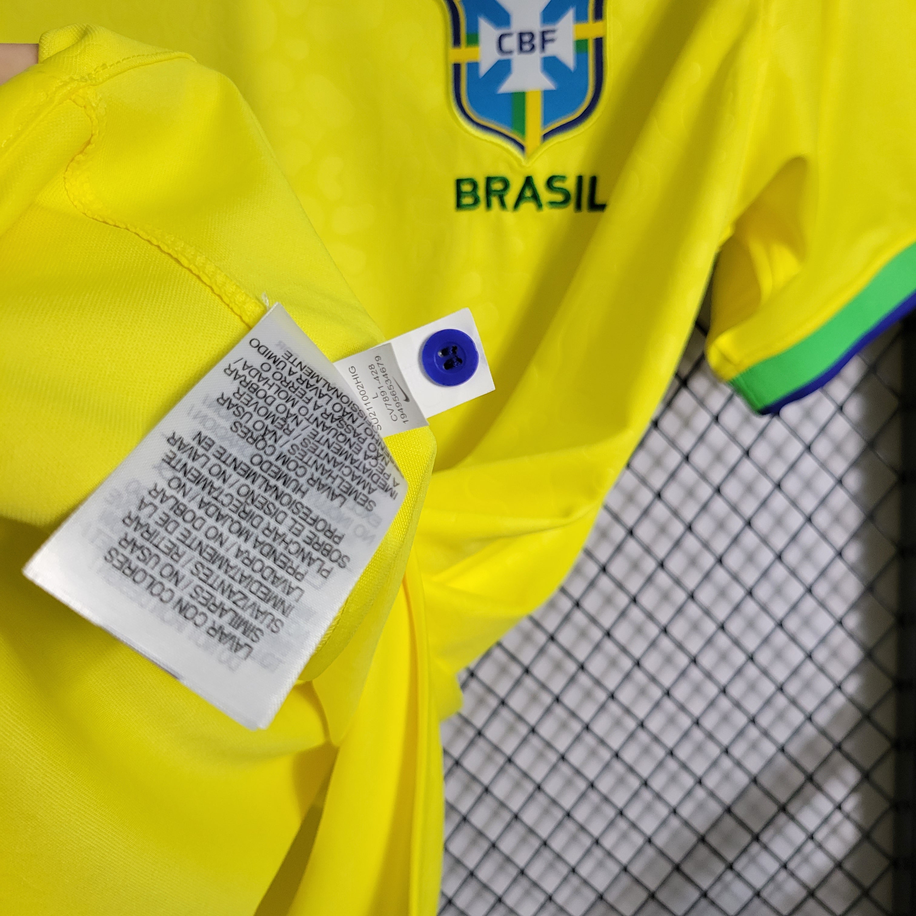 2022/23 Brasilien Hjemmebane Trøje Nationalhold Verdensmesterskab