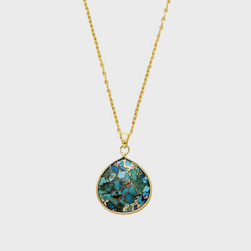 Collana a catena turchese