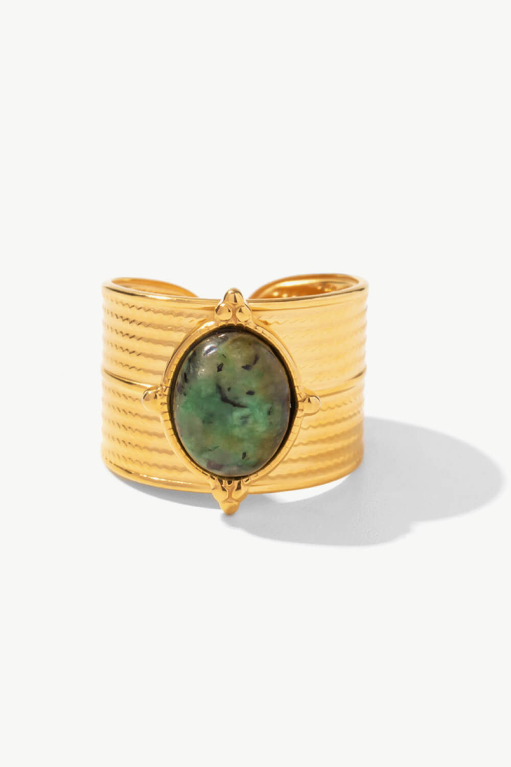 Guld Bred Åben Ring