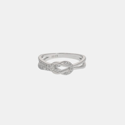 Zircon Sterling Sølv Ring