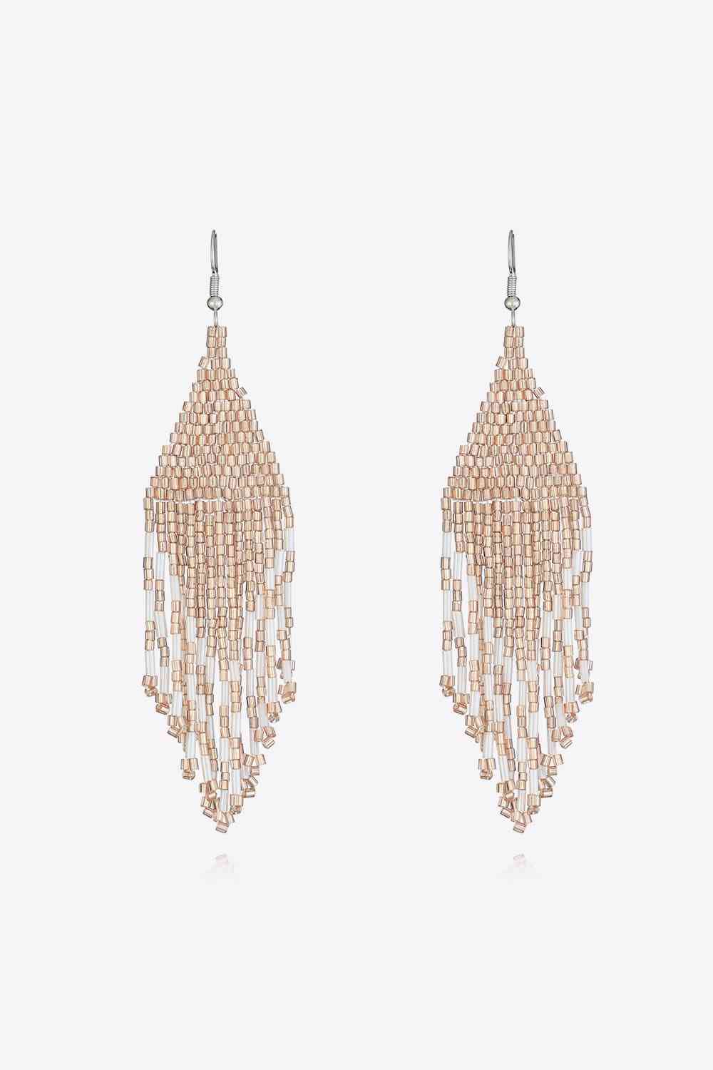 Beaded Drop Earrings