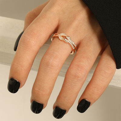 Zircon Sterling Sølv Ring