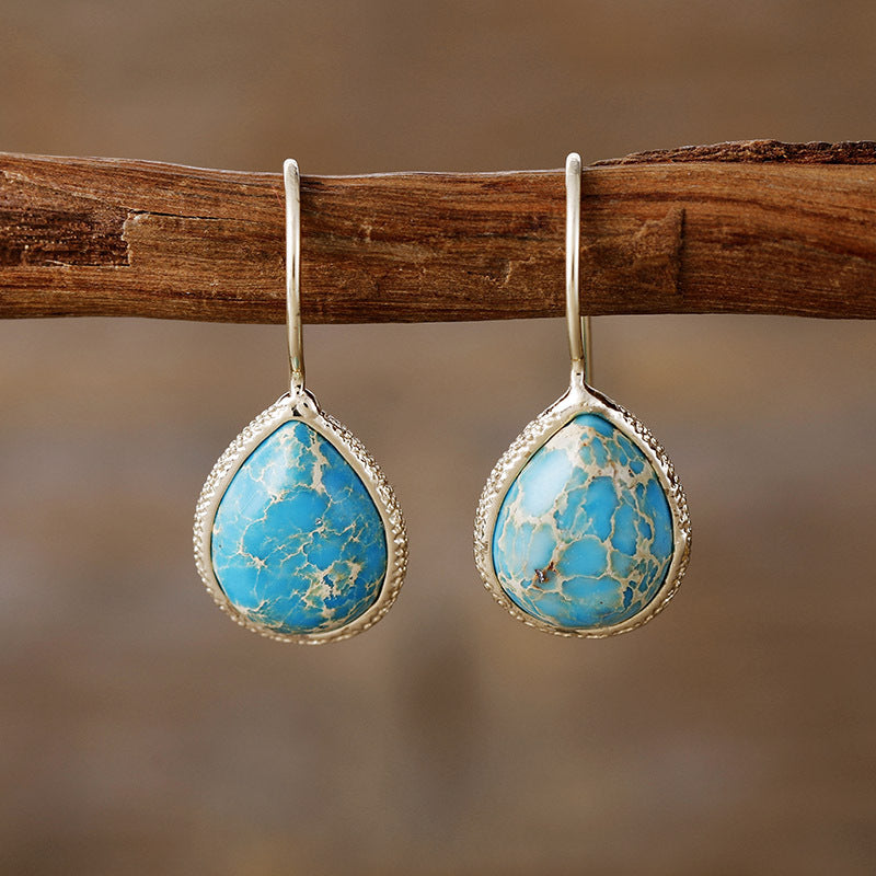 Copper Gemstone Drops