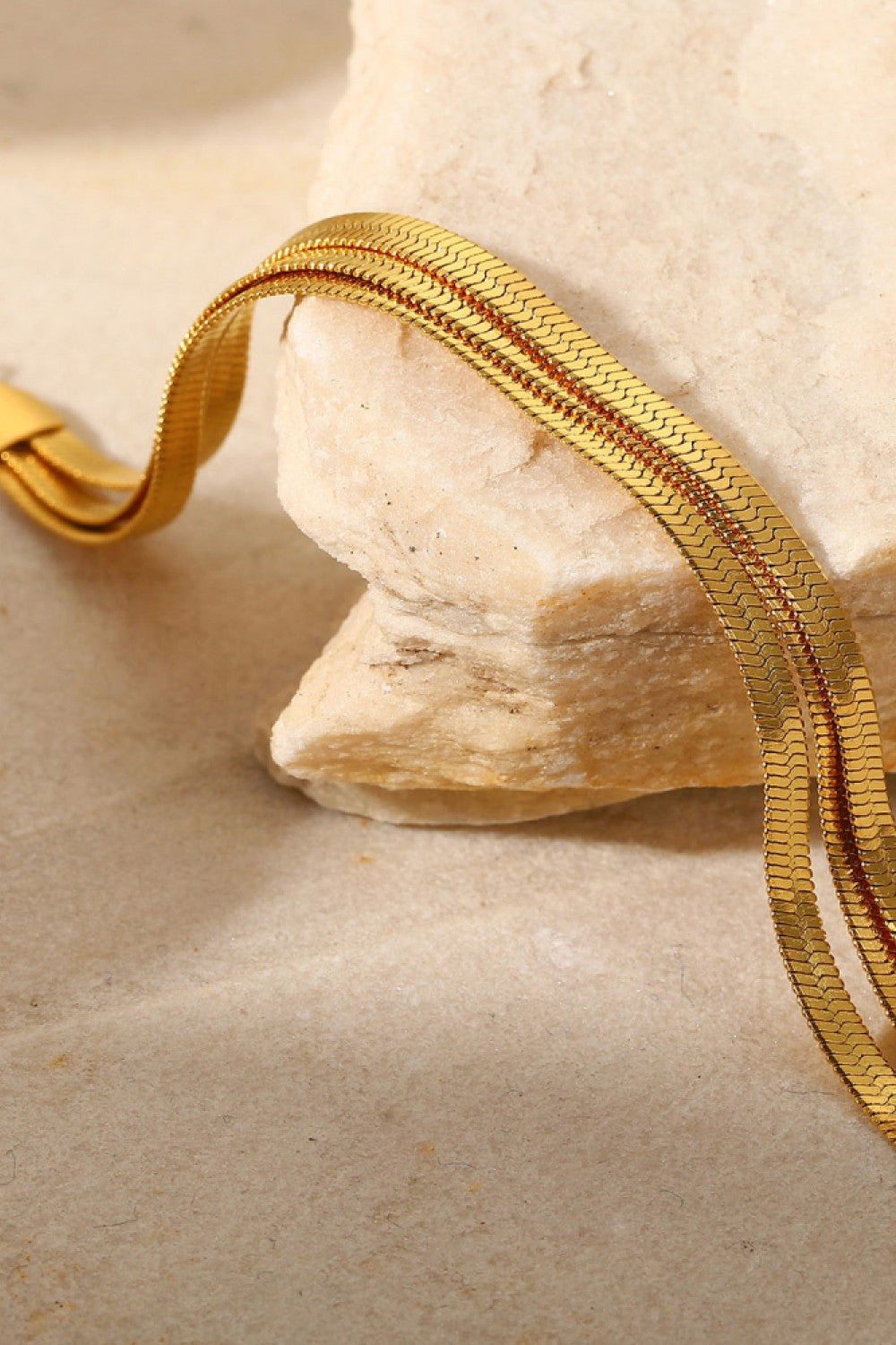 Polsino a catena tripla a serpente