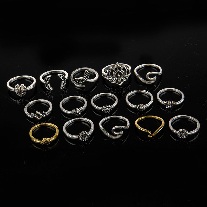 Multi-Shape Ring Assortment