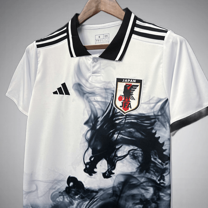 Japan Skjorte - Blæk Vasket Drage