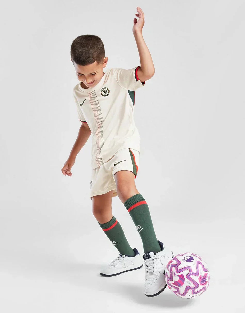 Kit da calcio per bambini Chelsea 2025/2026 - Trasferta