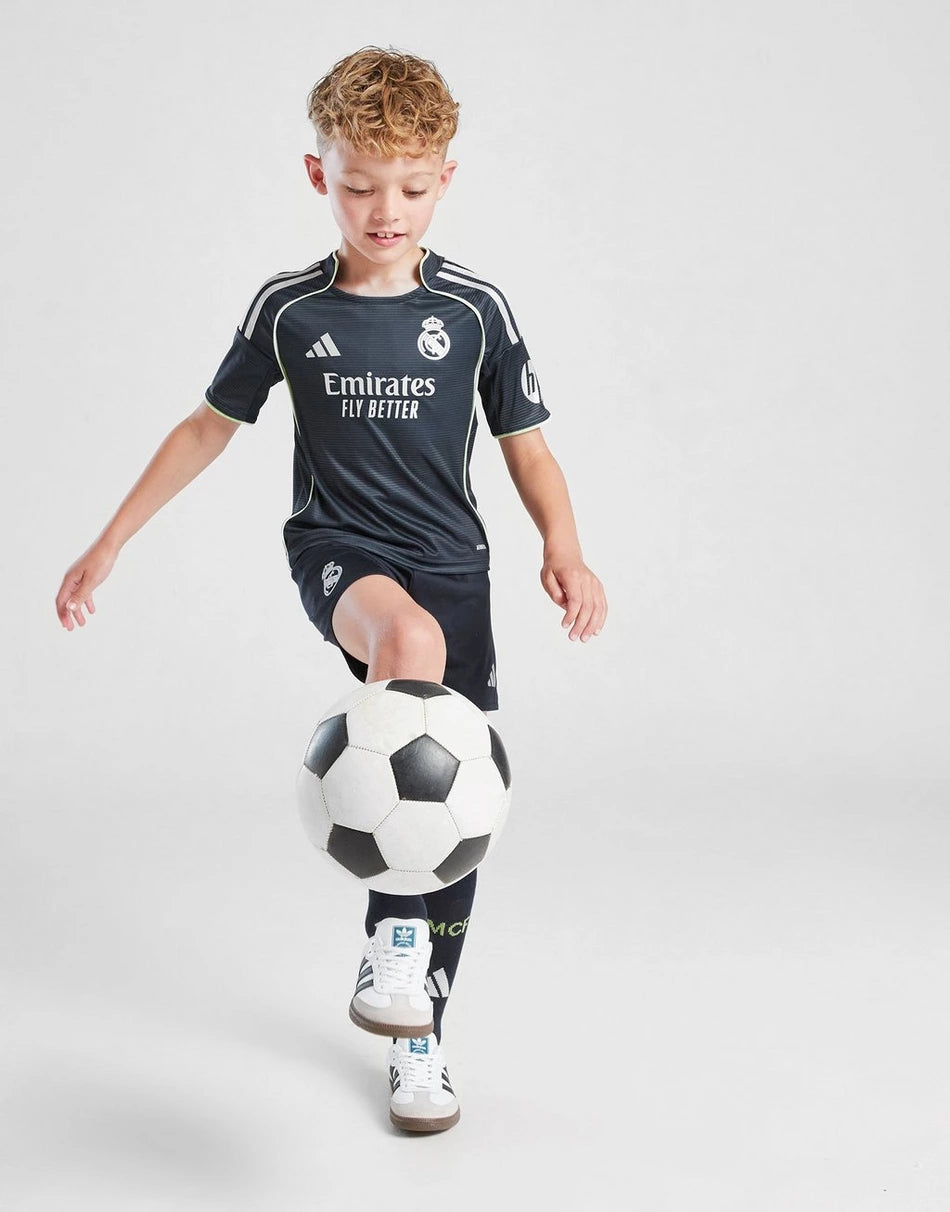 2025-26 Real Madrid Auswärtstrikot für Kinder