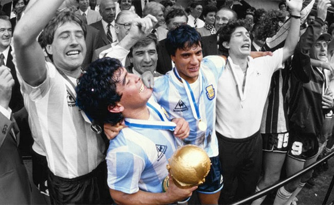 Maglia Casa Argentina 1986 - Vincitori Coppa del Mondo FIFA