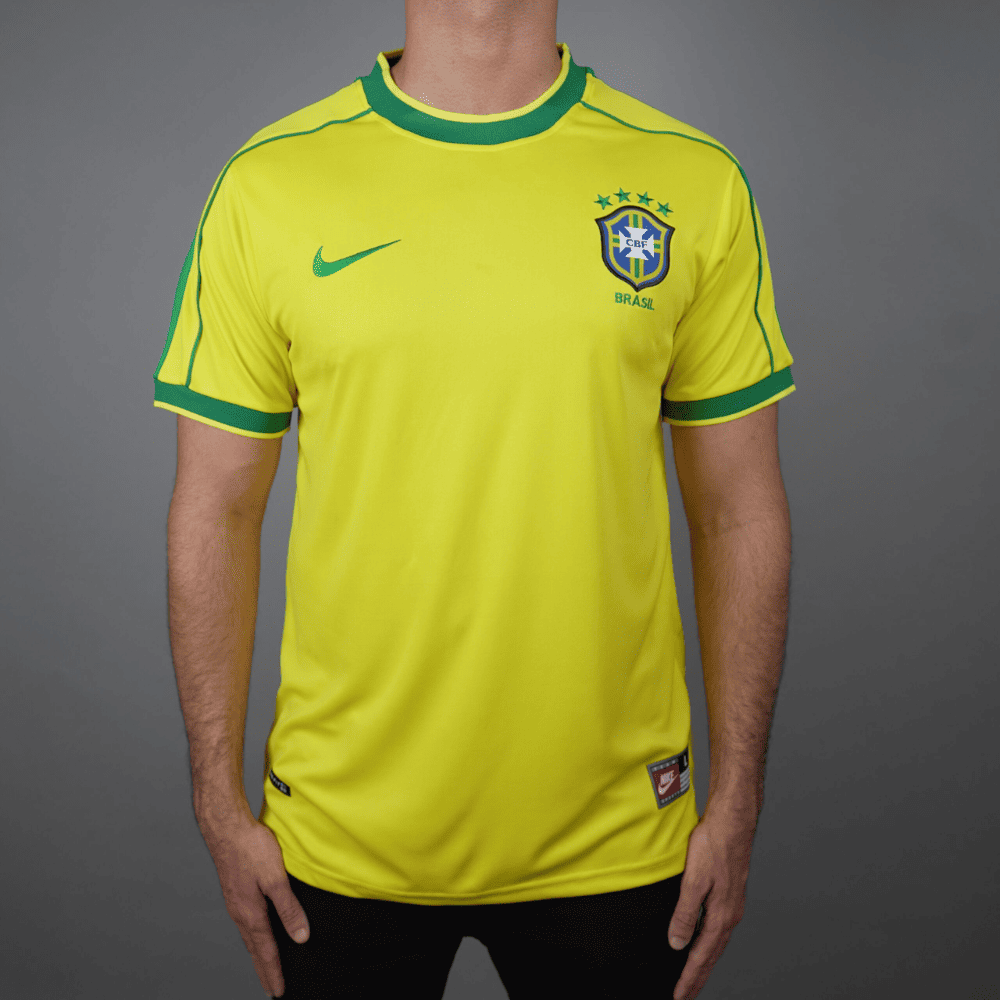1998 Brasilien Retro Skjorte