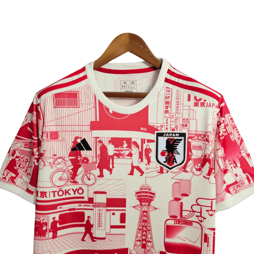 Japan Skjorte - Tokyo Rød
