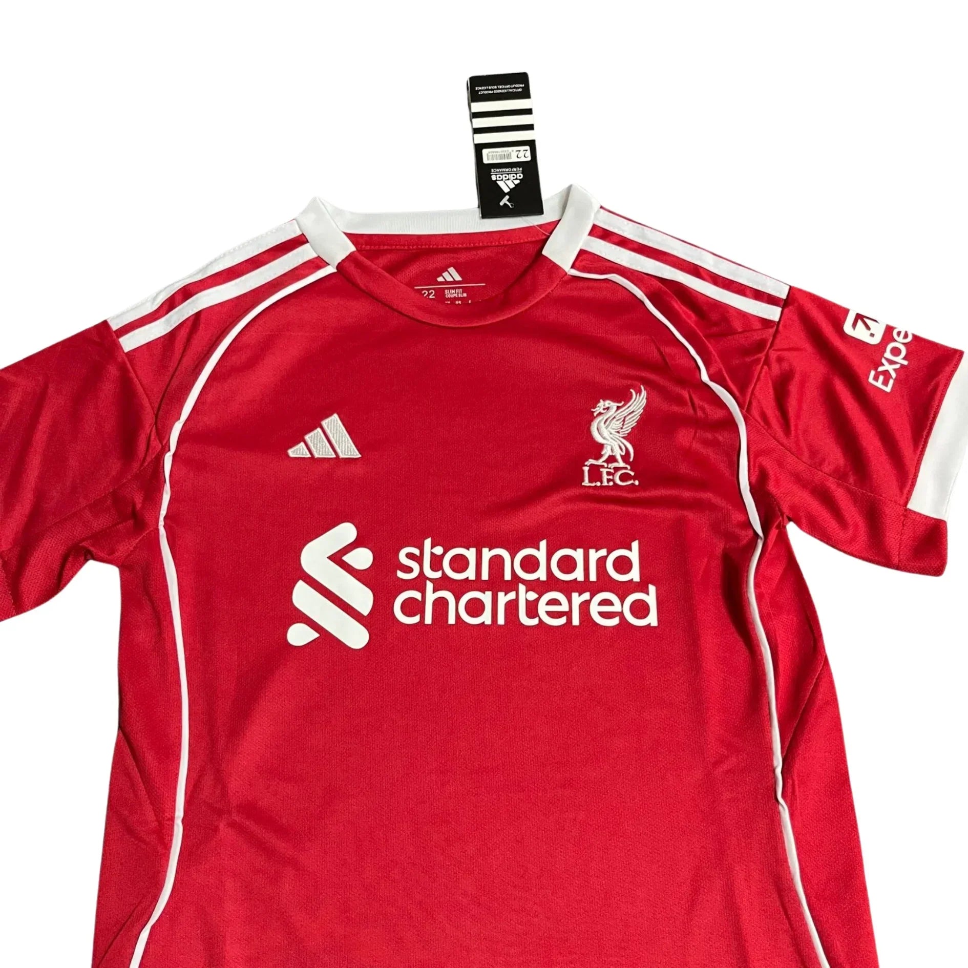 2025-2026 Liverpool hjemmebanetrøje til børn