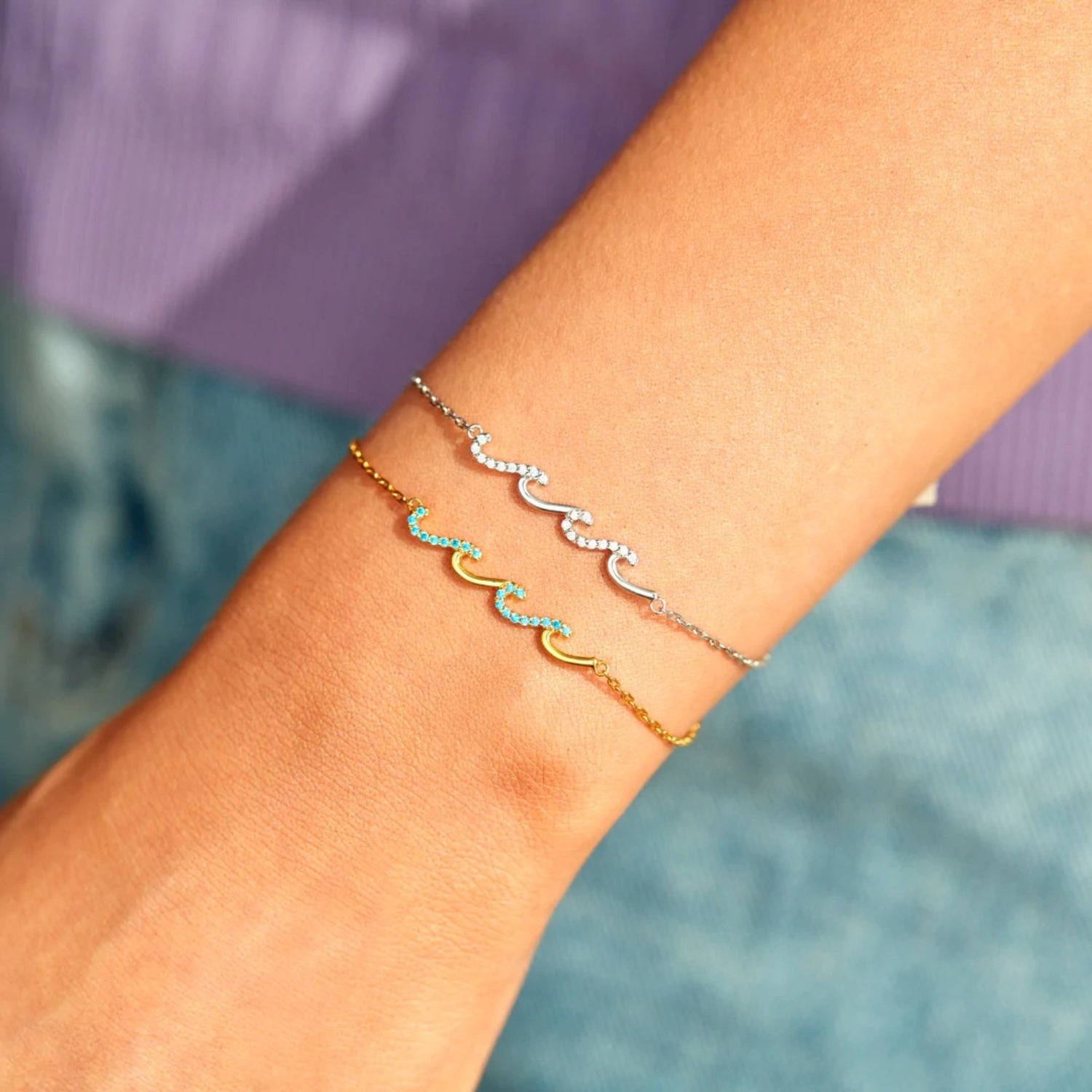 Zircon Sølv Armbånd