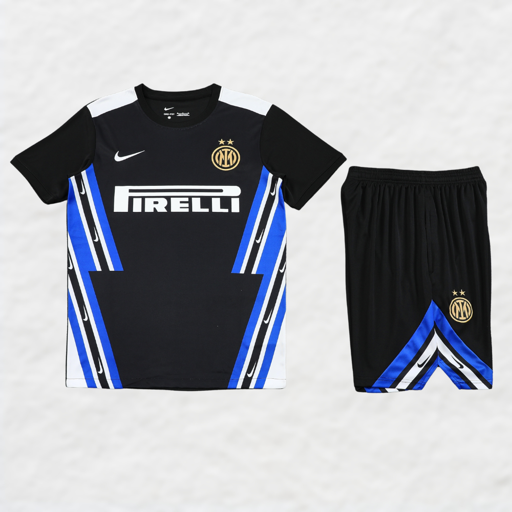 2025/26 Inter Milan Sort Gammeldags Træningssæt
