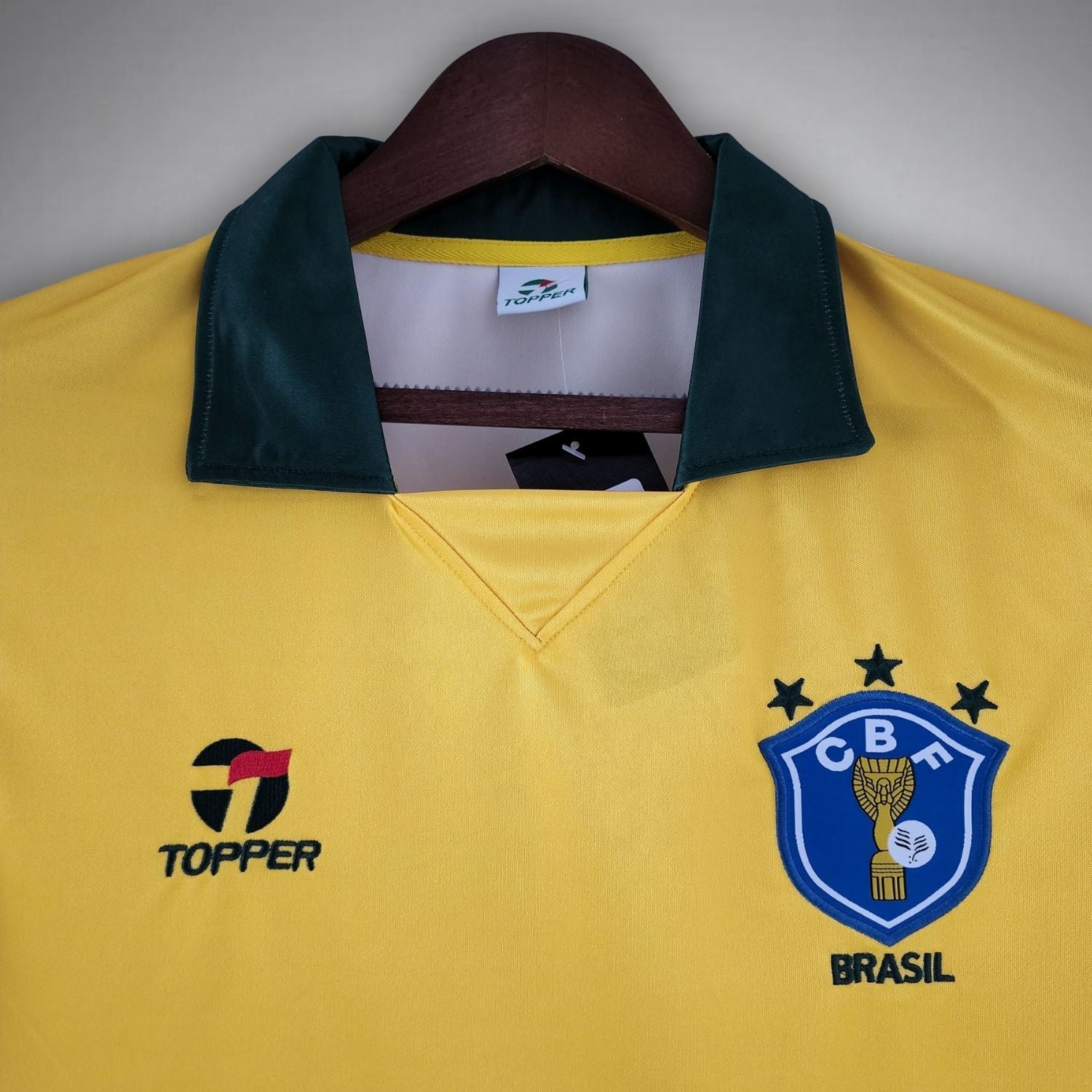 1986 Brasilien Retro-Heimtrikot