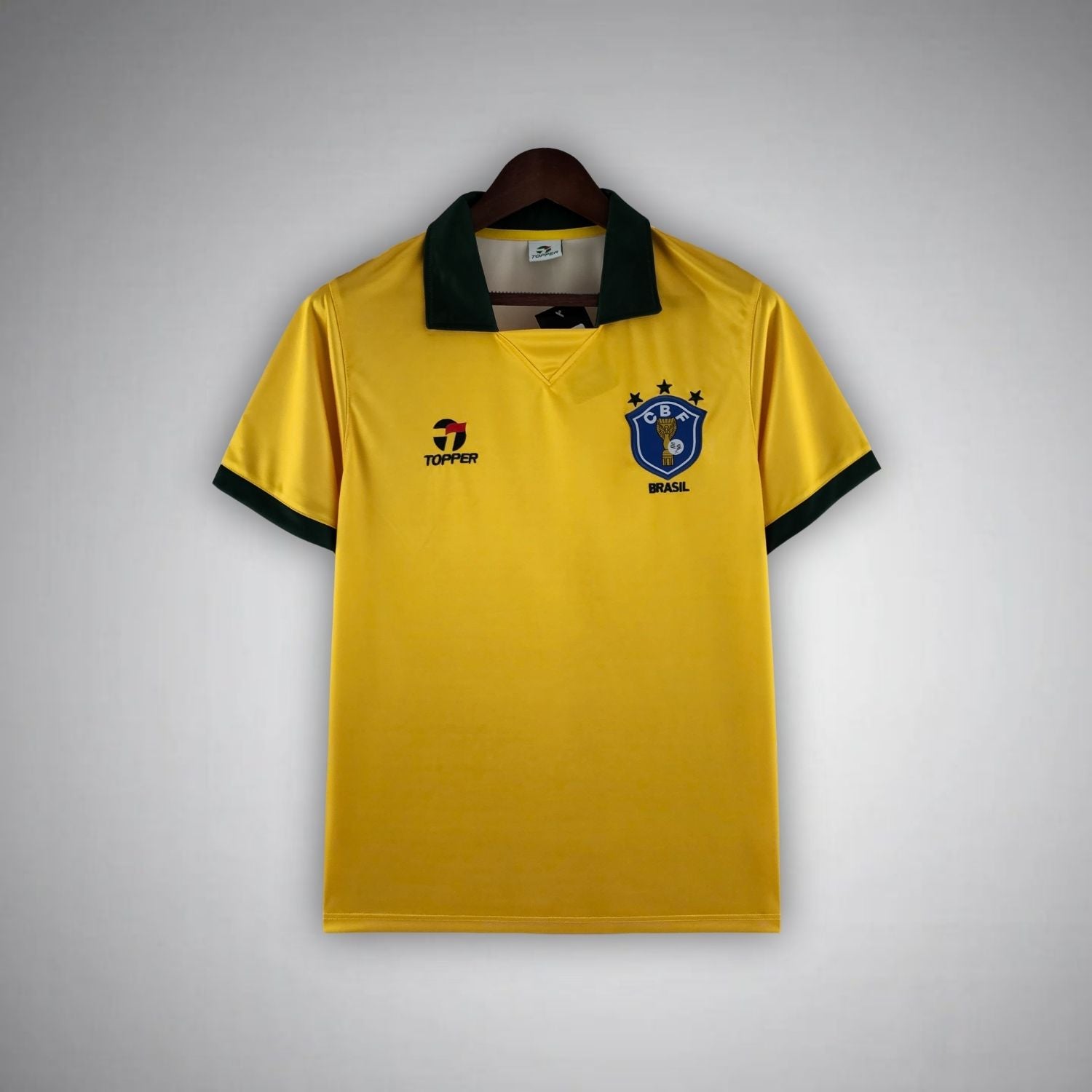 1986 Brasilien Retro-Heimtrikot