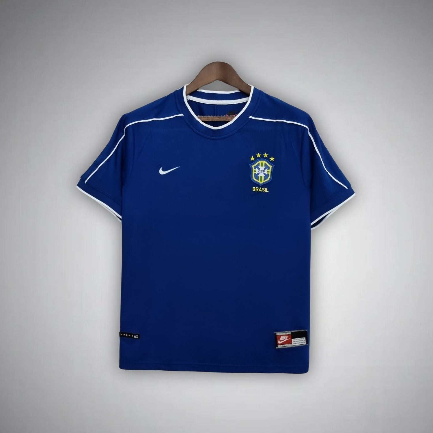 1998 Brasilien Retro-Auswärtstrikot